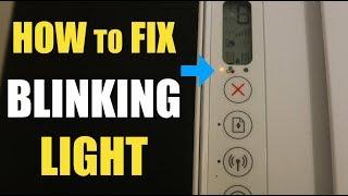 How To Fix HP Printer BLINKINGFLASHING Light 
