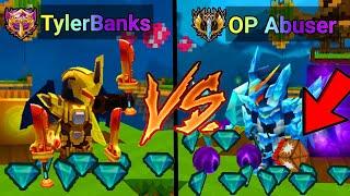 Unlimited Keys OP Abuser VS TylerBanks in BedWars - Blockman Go