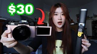 Testing The VIRAL 4k Vlog Camera From TikTok Shop IS IT A SCAM?