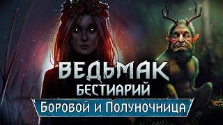 Ведьмак. Бестиарий. Славянские монстры. Боровой и Полуночница