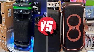 SONY ULT TOWER 10 vs JBL PARTYBOX ULTIMATE INSANE BASS & SOUND COMPARISON WATCH THIS BEFORE YOU BUY