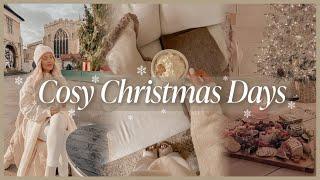 COSY CHRISTMAS DAYS  christmas shopping house cleaning festive cheeseboard & night routine