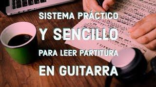 Cómo leer partitura en guitarra FÁCIL