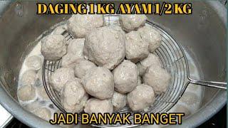 Bakso Sapi campur ayam untuk jualan