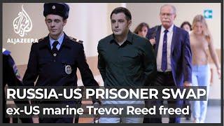 Russia frees ex-US marine Trevor Reed in prisoner exchange