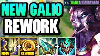 THE GALIO REWORK IS HERE AND ITS 100% AMAZING HES AN AP BRUISER NOW