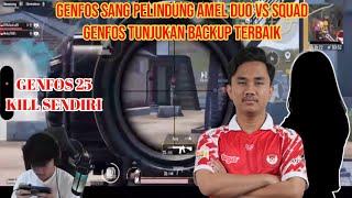 GENFOS TUNJUKKAN CARA BACK UP TERBAIK GENFOS 25 KILL MAIN SAMA AMEL