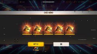 Free Fire Indonesia - Thử Dùng 50 Vé Quay Chế Tác Để Nhận Skin Súng Khủng - Cái Kết Bất Ngờ