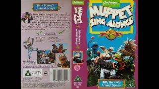 Opening of Muppet Sing Alongs - Billy Bunnys Animal Songs 1994 UK VHS