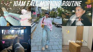 10am fall morning routine in Canada  مشيت السنيما أنا و صحابي كيفاش كندوز نهار في كندا ‍ 