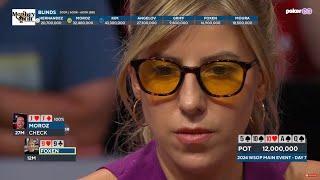 How is Kristen Foxen Going to Win This Hand in the WSOP Main Event?