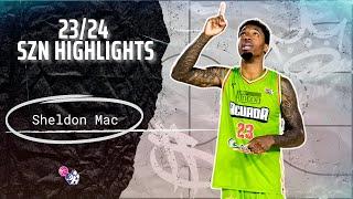 Sheldon Mac Highlights 202324  Puerto Rico BSN  Santeros de Aguada