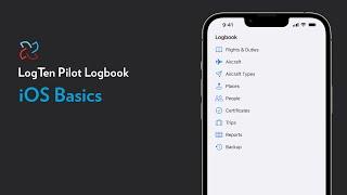 iOS Basics - How to Use LogTen Digital Pilot Logbook on iPhone & iPad