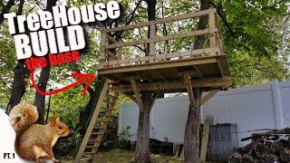 How to build a treehouse Pt. 1 - the treehouse baseplatform