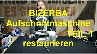 Bizerba VS6 restaurieren Teil 1