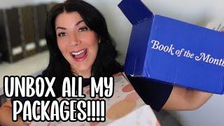 OPEN PACKAGES WITH ME - BOOKS NAILS LASHES & HOLIDAY DECOR