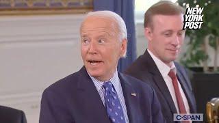 Biden scolds reporter asking about Putin’s threat of war with US ‘Be quiet’