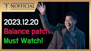 Small balance patch in Lost ark - 2023.12.20