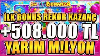 Slot Oyunları  Sweet Bonanza  508.000 TL YARIM MİLYON VURGUN  #slot  #slotoyunları #sweetbonanza