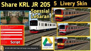 Share Add Ons KRL JR 205 Full Script Spessial Lebaran  Trainz Simulator Android  edit Fida 912