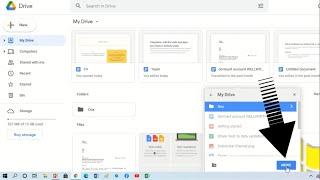 How to Move Google Docs in Folder