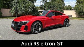 2023 Audi RS e-tron GT 646hp  Walkaround  Acceleration  Fly by  Range test  4K