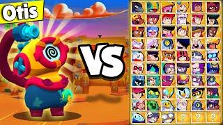 Otis VS Every Brawler  Otis 1v1 Deep Sea Battle Brawl Stars