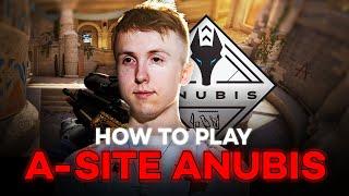 How the PROS play A-Site Anubis CSGO Guide