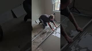 Biggest Mistake ever Leveling Concrete #diy #howto #floor #installation #wood #concrete #level