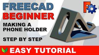 CAD TUTORIAL  FreeCAD Beginner EASY GUIDE