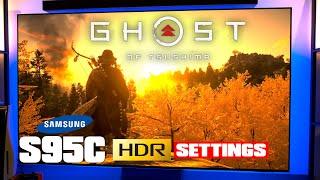 Ghost of Tsushima - HDR Picture Settings For Samsung S95C - Incredible HDR Experience HDR