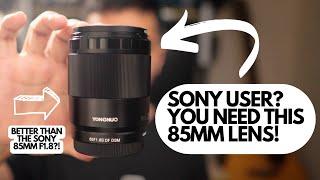 BEST BUDGET SONY 85mm f1.8 Buy this instead