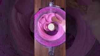 3 Ingredient Dragonfruit Pink Pitaya Ice Cream #vegan #plantbased #food #easy #recipe #healthy