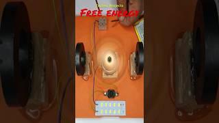 Free energy Generator  Free Energy  How to make free energy  Magnet Science #shorts