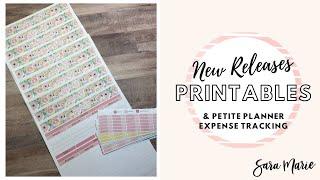 NEW Releases  Petite Expense Tracking & PRINTABLES  Sara Marie Stickers  Budget Stickers 