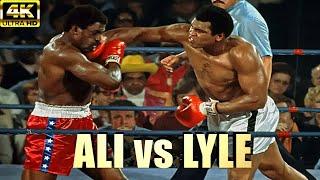 Muhammad Ali vs Ron Lyle  KNOCKOUT Legendary Boxing Fight  4K Ultra HD