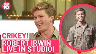 Crikey Robert Irwin’s Studio 10 Takeover  Studio 10