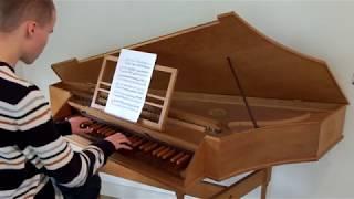 Bach Prelude in C major BWV 933 - Luuk Torn - spinet