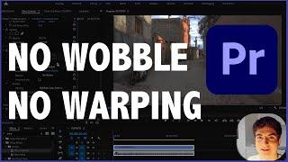 SMOOTHLY stabilize SHAKY FOOTAGE in Premiere Pro CC 2021