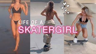 life of a SKATERGIRL  my week be like  skatelife