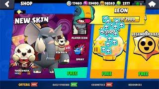 TUSKED NITA NEW UPDATE LEGENDARY STARR DROPS BRAWL STARS NEW BOX OPENING