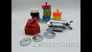 How do I even ...? Crypto Seed Word Backup Jig With Steel Washers