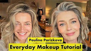 Everyday Makeup Tutorial - Paulina Porizkova  Former Supermodel Everyday Makeup Look