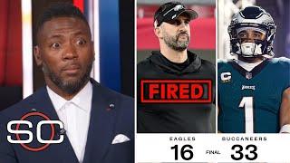 FIRED Nick Sirianni now - ESPN reacts to Eagles embarrassing loss to Buccaneers 33-16 in Week 4