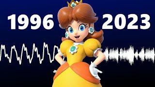 Why doesnt Princess Daisy sound like she used to?