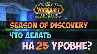 Что делать на 25-м уровне? 🟨 Season Of Discovery WoW Classic