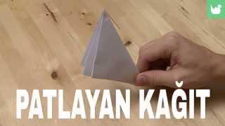 Kolayca origami yapmayı öğrenin Gürültülü kağıt