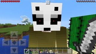 I FOUND LICK in Minecraft Pocket Edition Short Horror Film