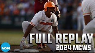 Tennessee vs. Florida State 2024 Mens College World Series June 14  FULL REPLAY