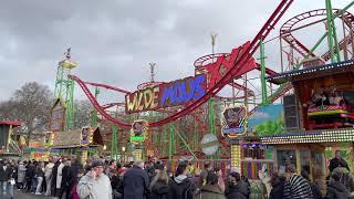 Faulty Wilde Maus XXL. Customers unable to ride. Hyde Park Winter Wonderland.